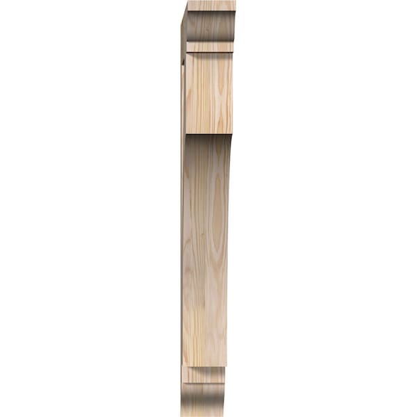 Westlake Traditional Smooth Bracket, Douglas Fir, 3 1/2W X 20D X 32H